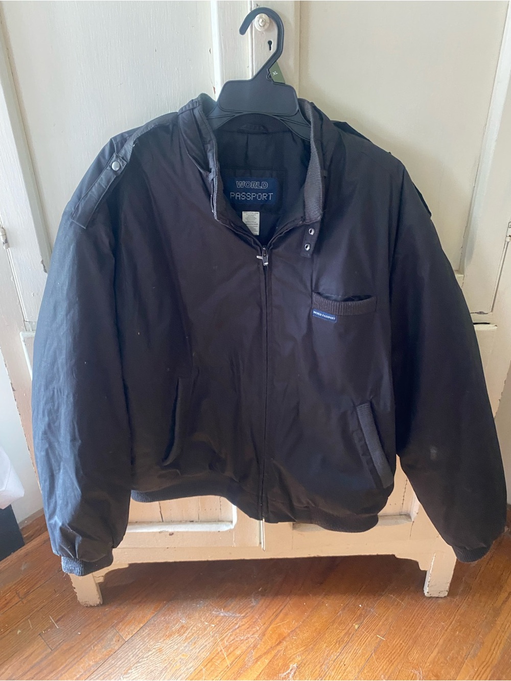 Passport Men's Black Puffer Jacket